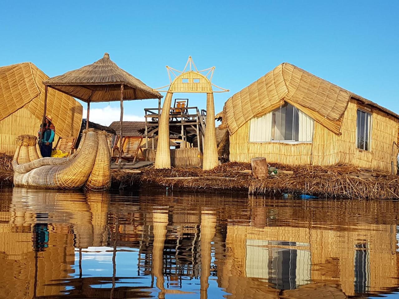 Uros Lake Titicaca Lodge Puno Exteriör bild